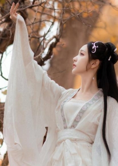 白衣飘飘小仙女温婉汉服写真